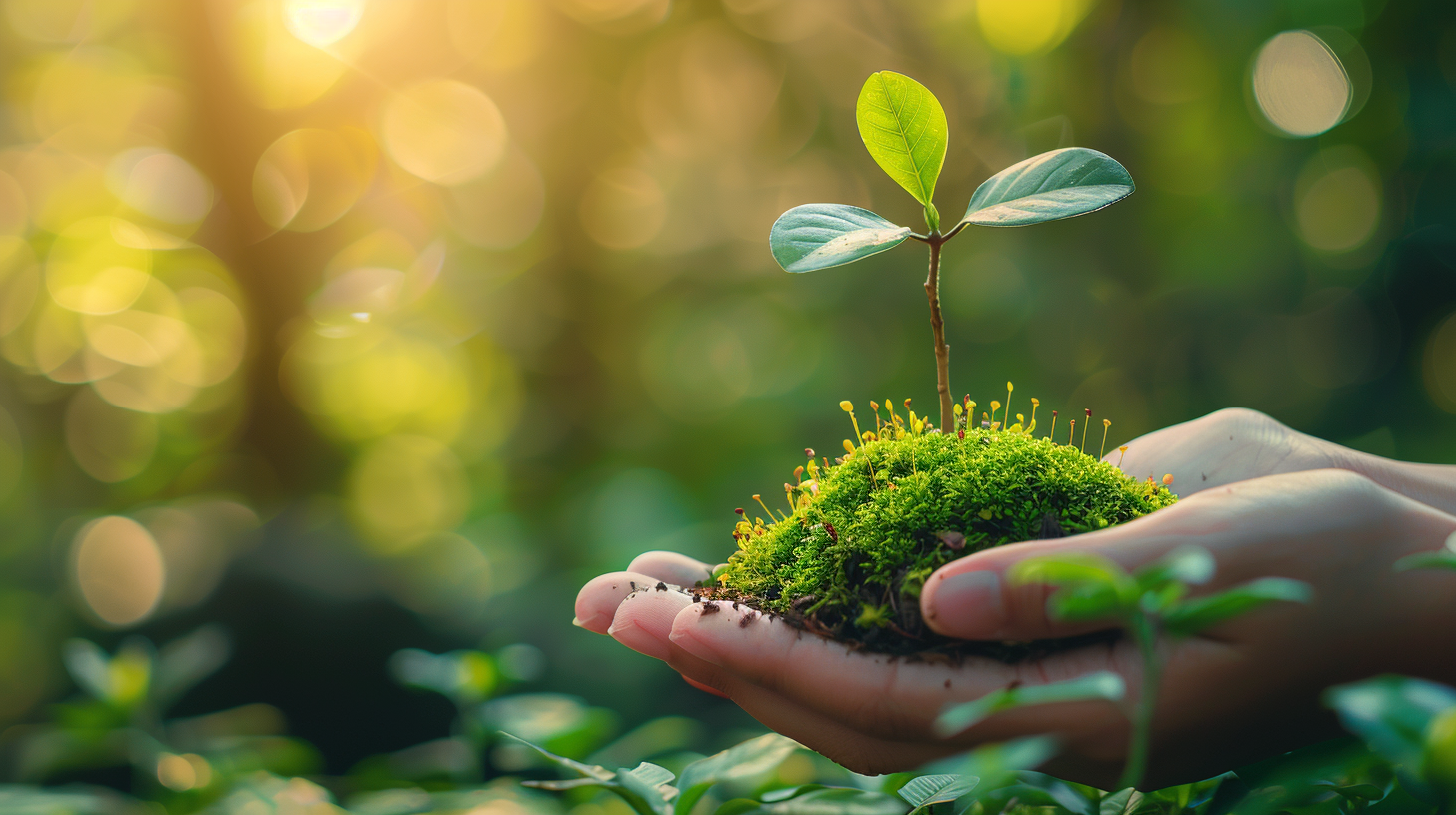 Nature connection - forest and natural scenery